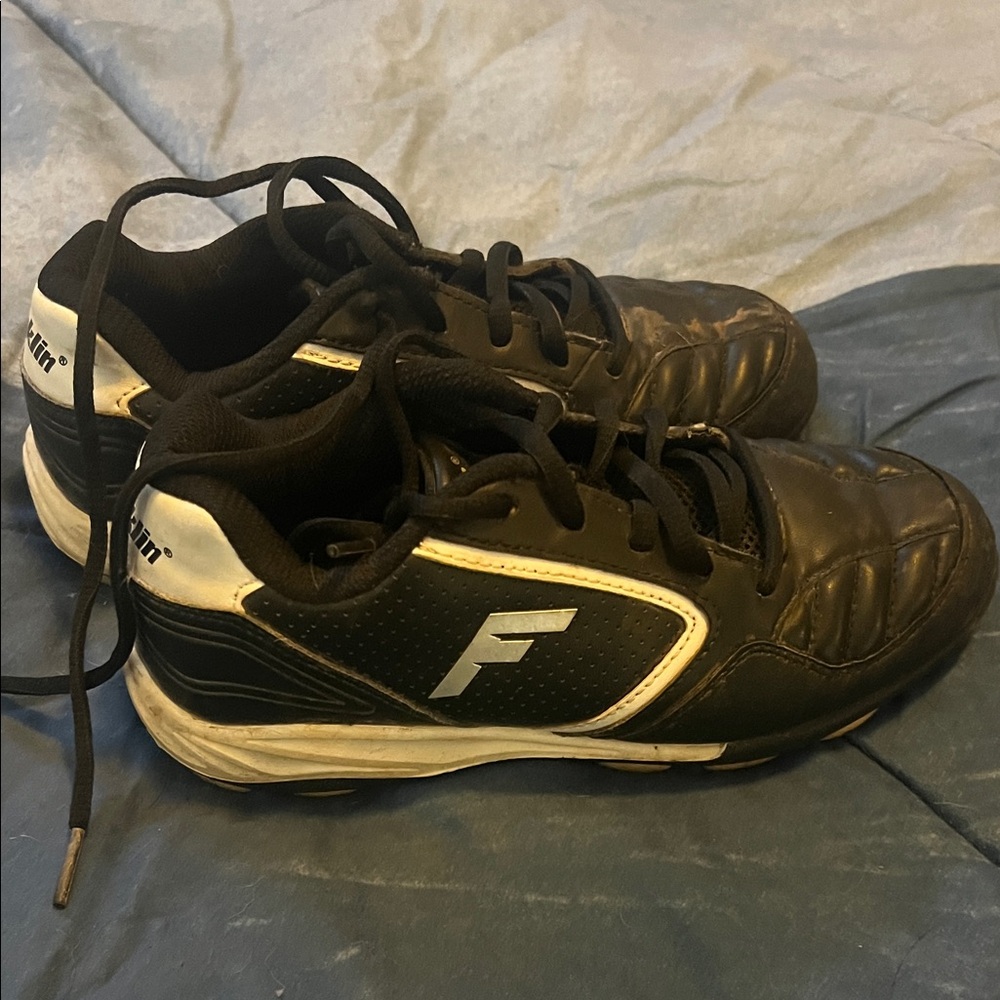 Kids Black and White Sports Shoes